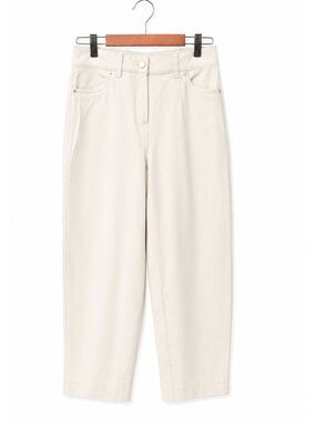 lululemon athletica City Sleek Barrel-Leg Pant in Bone/Cream Lulu pants size 27